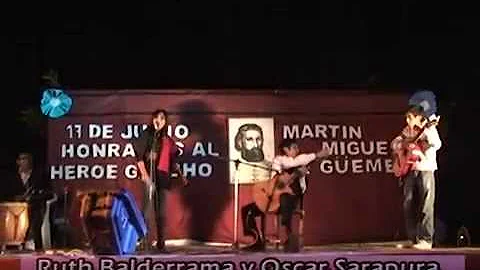 Ruth Balderrama y Oscar Sarapura La Cerrillana zamba