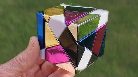 6 Colour Ghost Cube Puzzle