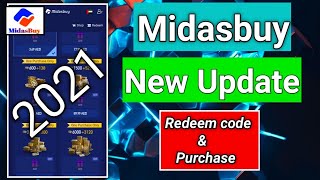 midasbuy store New Update  buy uc in redeem  code  with pubg mobile player ID 2021