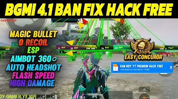 BGMI HACK 4.1 | BGMI 4.1 MOD APK | BGMI ESP HACK | BGMI NEW HACK TODAY | HOW TO HACK BGMI HACK