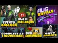 NOVA LOJA DE ESTILHAÇOS, NOVA AUG, DIAMANTE ROYALE, FIGURINHAS EMBAIXADOR, BUG 10 SALAS CONFIRMADO!