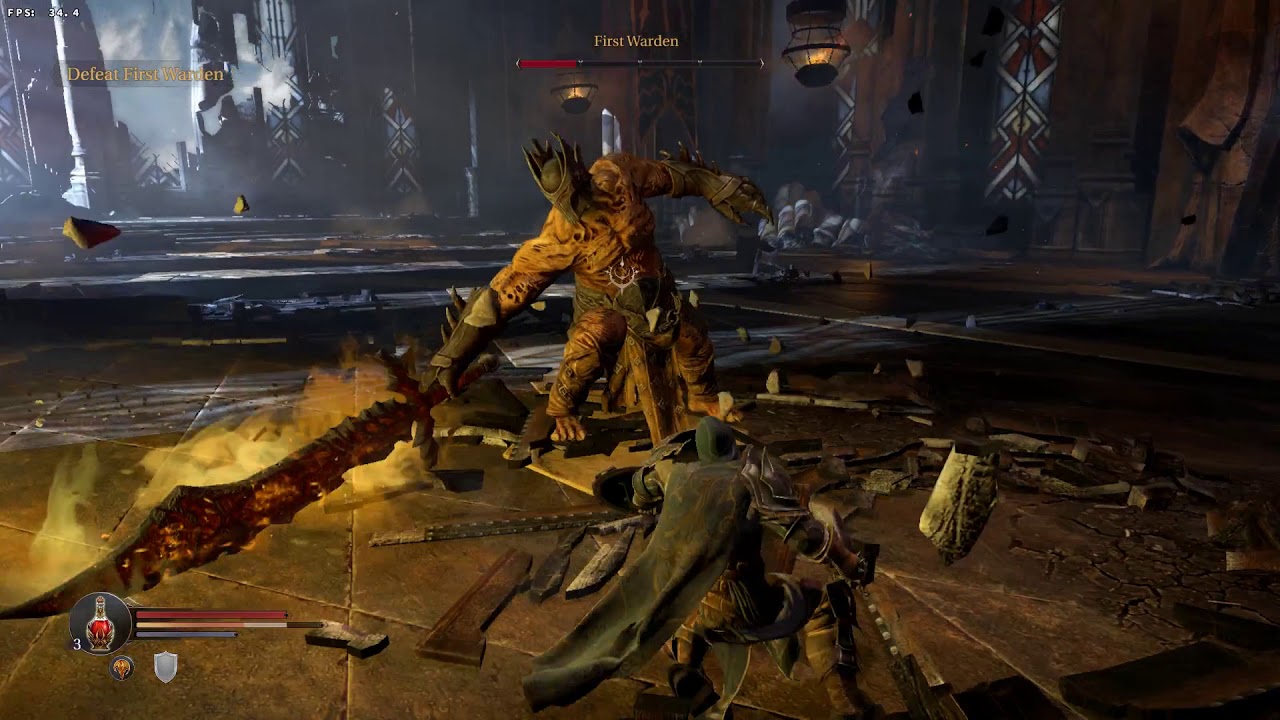 Lords of the Fallen winestaging 3.19 + DXVK 0.91 [Linux] YouTube