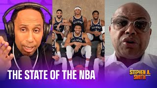 Charles Barkley and Stephen A discuss the current state of the NBA