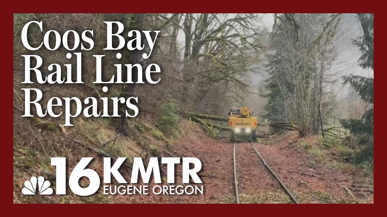 Coos Bay Rail Line Back on Track After Ice Storm Destruction