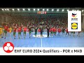 Highlights - POR x MKD (EHF Euro 2024 Qualifiers)
