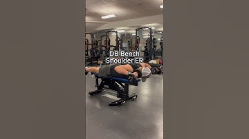 Dumbbell Bench Shoulder External Rotation