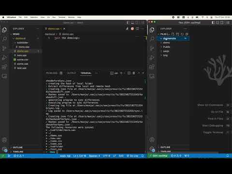 sasjs fs sync