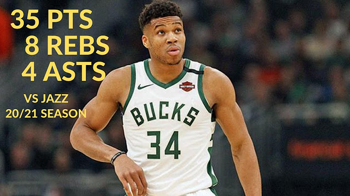 Giannis Antetokounmpo 35 Pts 8 Rebs 4 Asts Highlights vs Utah Jazz | NBA 20/21 Season