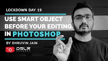 How to use Smart Object in Photoshop CC | Tutorial in hindi | by Dhruvin Jain