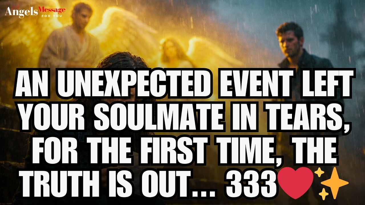 ✨ An Unexpected Event Left Your Soulmate In Tears, For The First Time, The Truth Is Out... 333💞✨