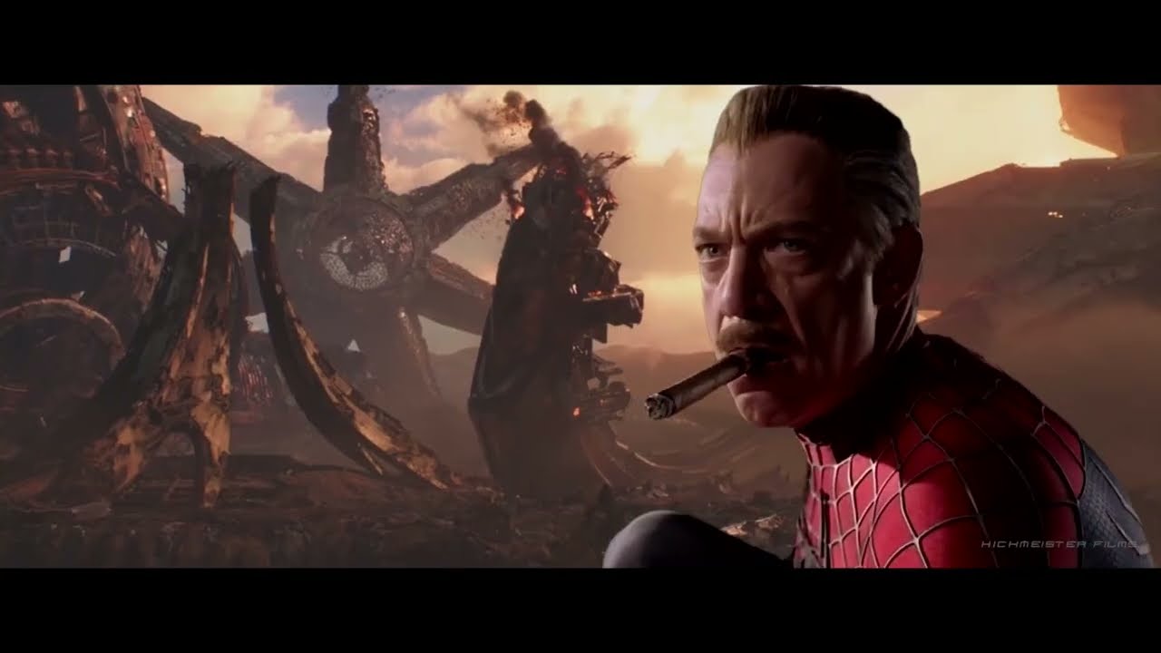 Mr Jameson bullies Thanos (HQ)