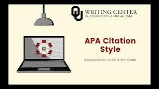 APA Citation Style