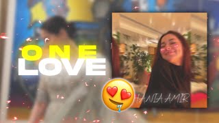 One Love - Hania Amir - Trend Change Ae Inspired Alightmotion Simp Edit - Alightmotion Preset