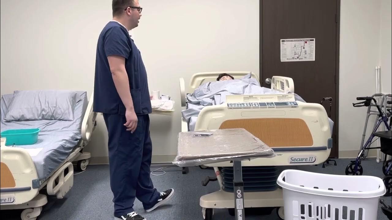 Pearson vue cna skill rom knee and ankle youtube