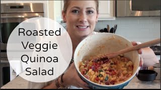 Cooking w/MsGoldgirl-Roasted Veggie Quinoa Salad