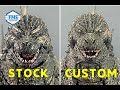 S h monsterarts godzilla minus one custom head by kaijuwizard godzilla godzillaminusone