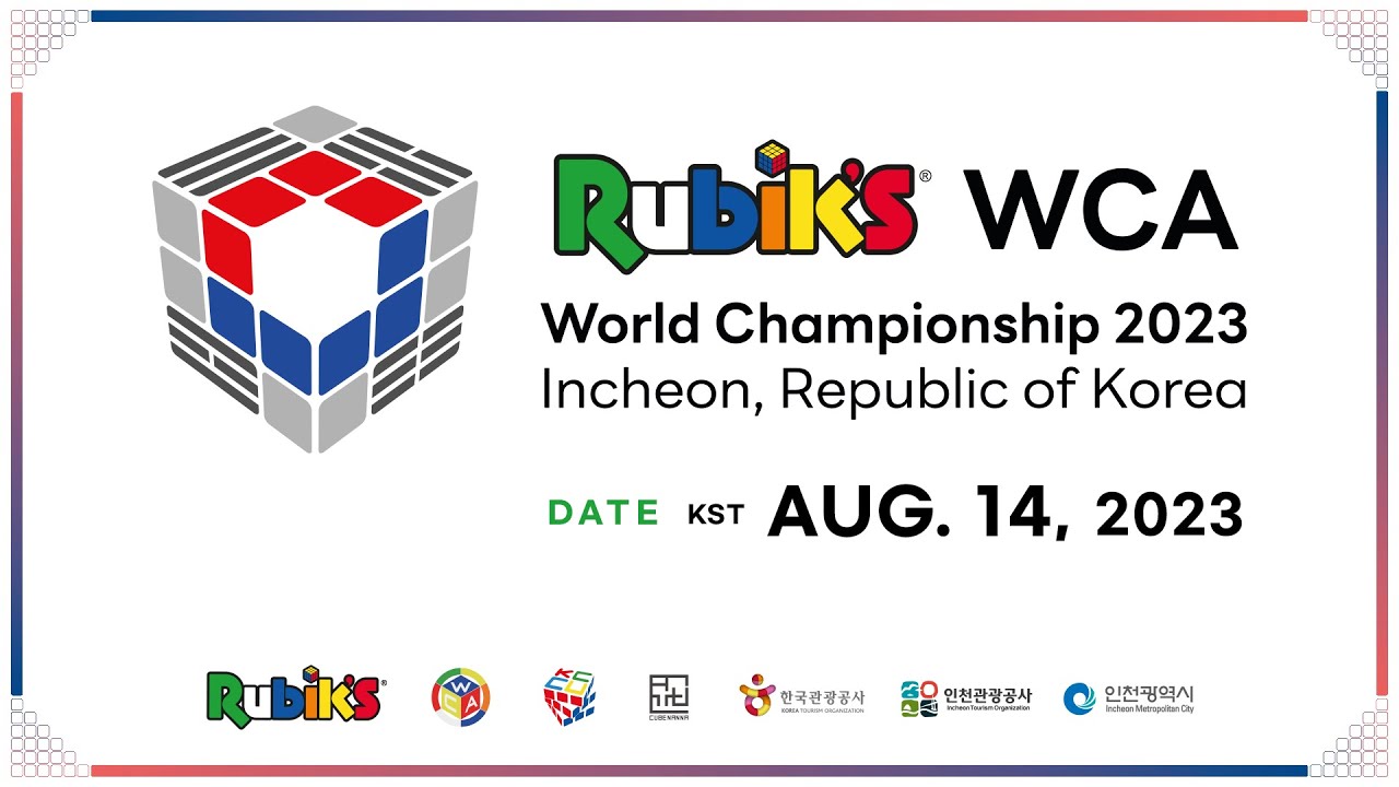 Rubik's x WCA World Championship 2023 Korea 