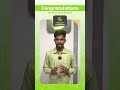 We’re proud of your achievement, Aniket!