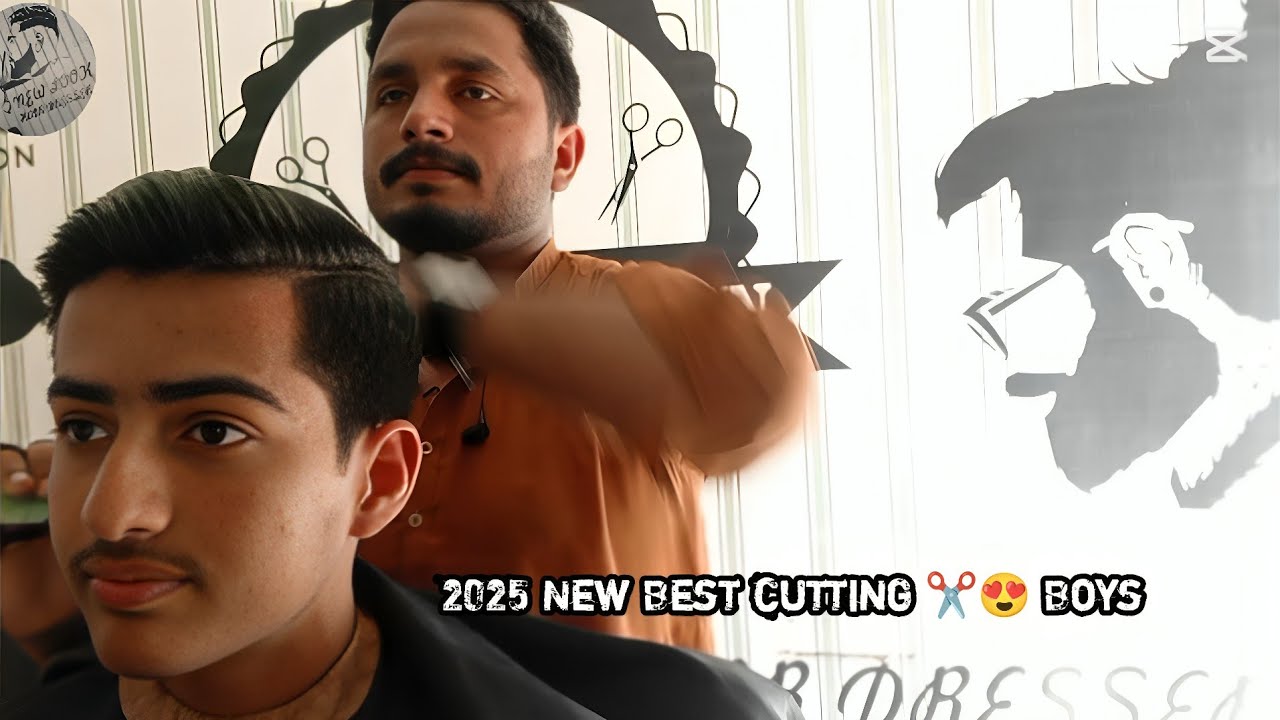 New Look hair cutting ️😍[m.imran] new hair style 😍 ️ Best hair cutting ...
