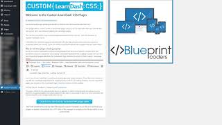 Custom LearnDash CSS Install and Use Tutorial