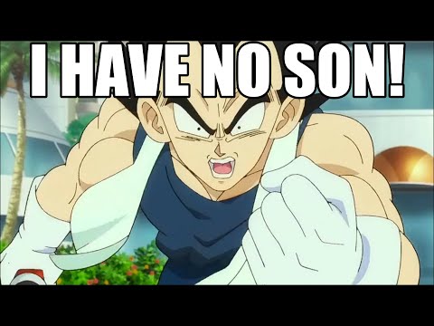 Vegeta's immense disappointment