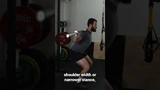 Narrow Stance Squats