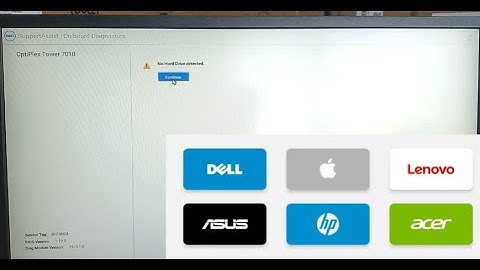 How To Fix Dell HDD Hard Drive / Not Detected / HDD Not Found / HDD Not Installed