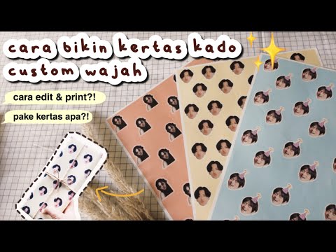 Video: Cara Membuat Kertas Kado Sendiri