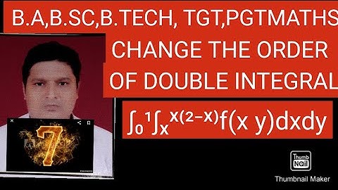 #changetheorderofdoubleintegral∫∫ f(x y)dxdyover theregionx=0tox=1andy=xtoy=x(2-x)