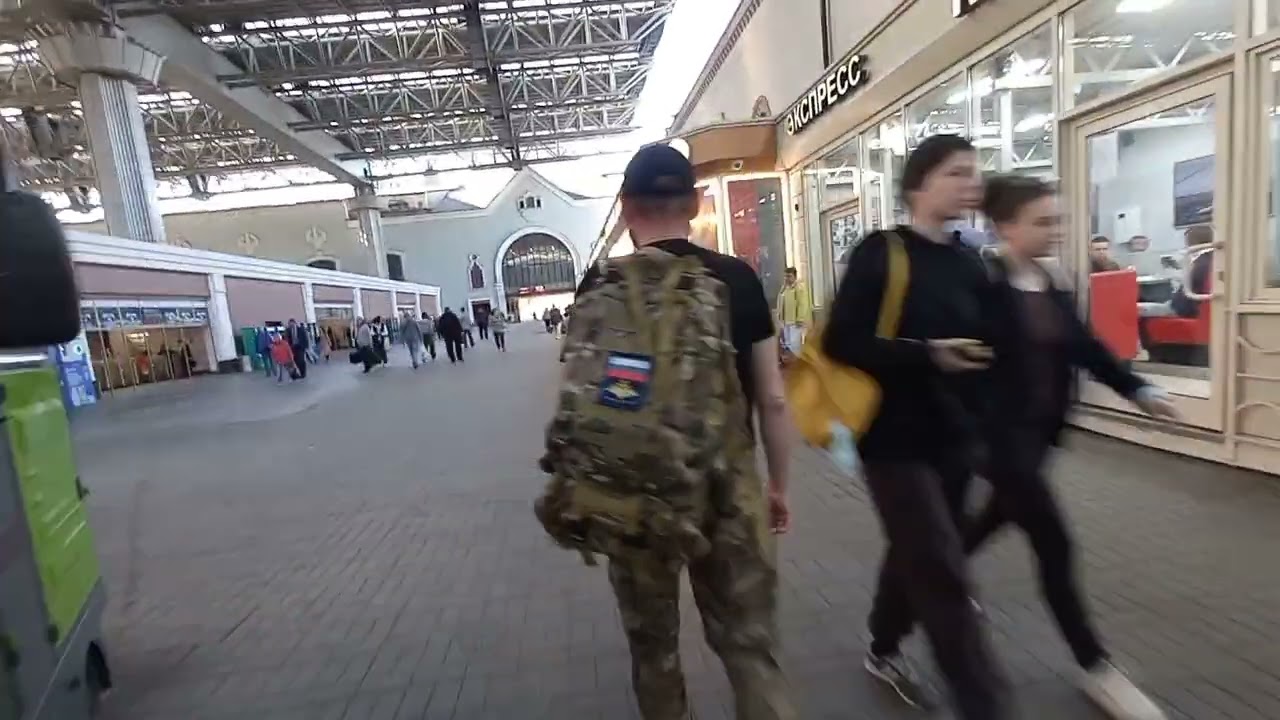 Москва Казанский вокзал 24.05.24.