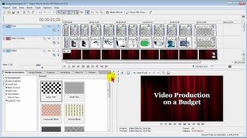 Finding Lost Pan & Crop Window in Sony Movie Studio