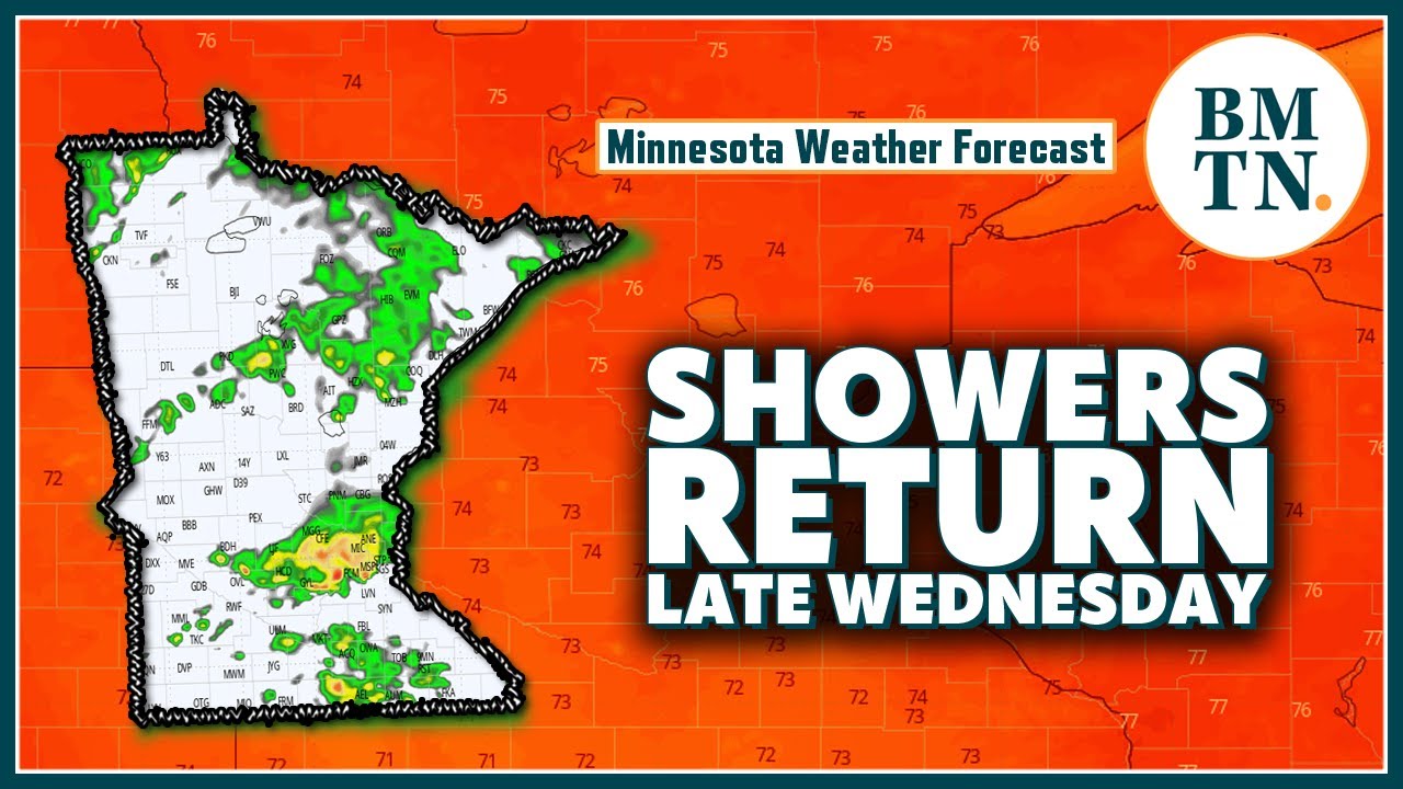Tracking next storm system set to impact Minnesota late Wednesday - YouTube