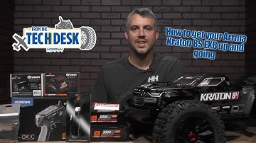From the Tech Desk: How to get your Arrma Kraton 8S EXB up and going.