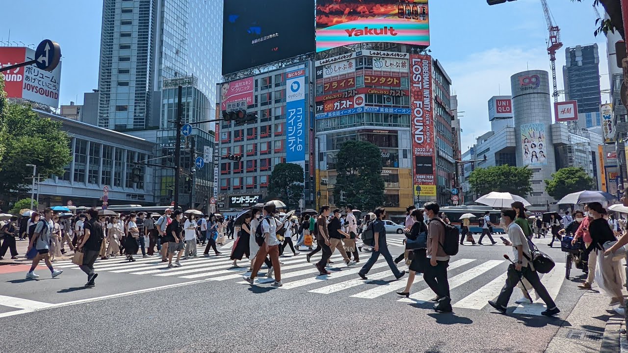 ライブカメラ 渋谷 スクランブル交差点 Shibuya Scramble Crossing Live Camera Youtube