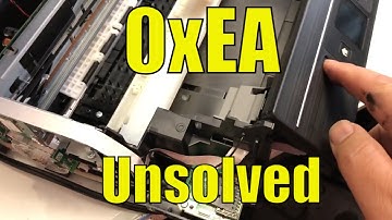 Epson 0xEA error with screaming sound - NOT solved.