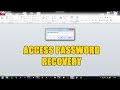  Cara Membuka Password Database Access 2007 