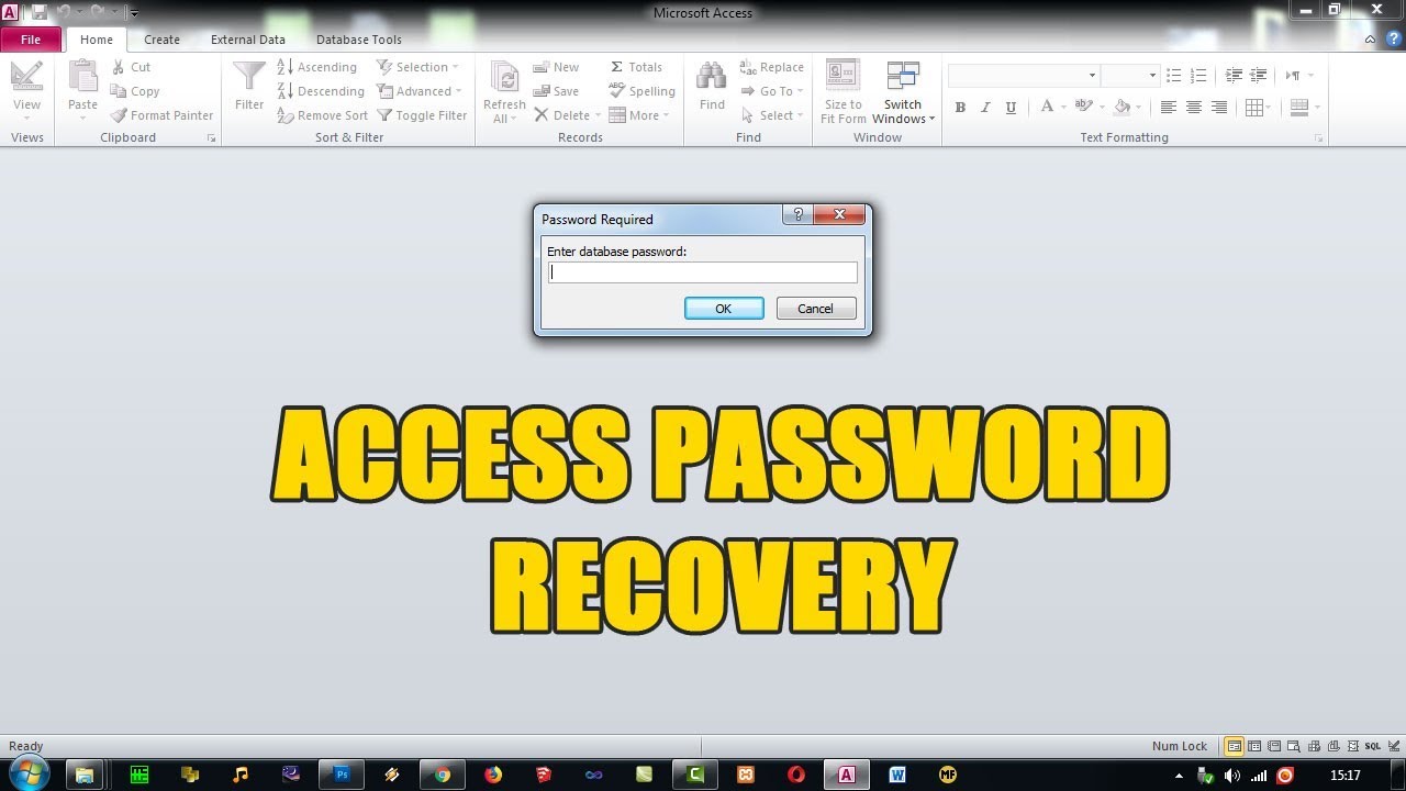 cara mengetahui password macro excel