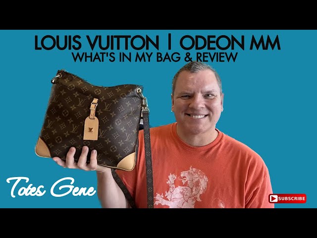 What's in my bag? LV Odeon PM vs MM 