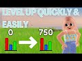 How I Got Level 750 *QUICKLY & EASILY* - How to Level Up FAST | Wild Horse Islands