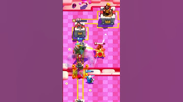 Elixir golem deck 🫤clash royale 🥶#supercell #clashroyale #shorts