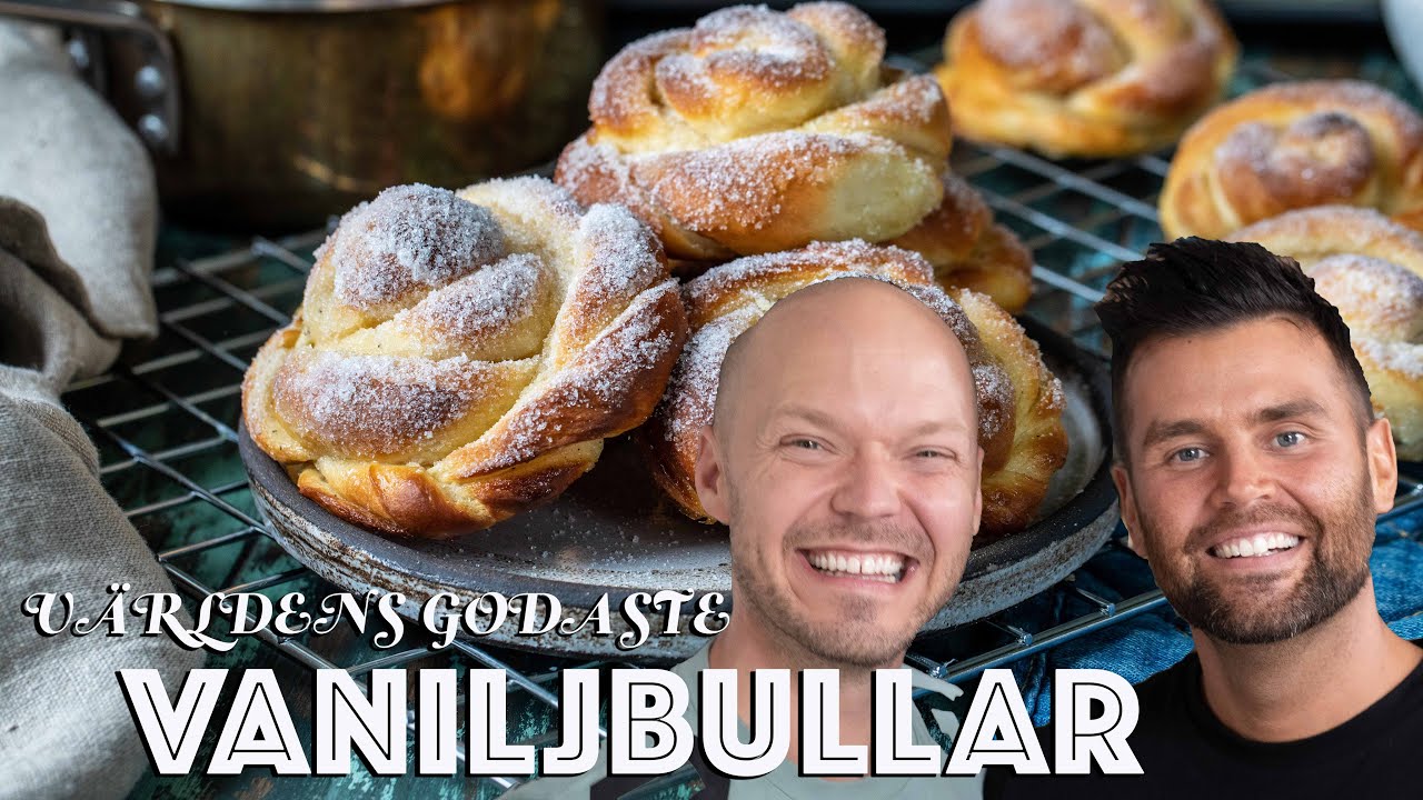 VÄRLDENS GODASTE VANILJBULLAR!