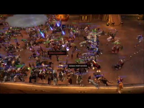 Nostalrius Shutdown - Last moments/minutes (Ironforge + Orgrimmar)