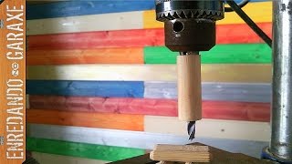 Magnético panorama rastro Tope de profundidad para broca para taladrar agujeros para espigas - YouTube