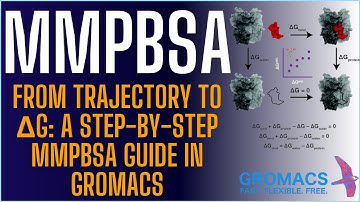 MMPBSA + GROMACS = Precision Binding Energy | From Trajectory to ΔG: A Step-by-Step MMPBSA Guide