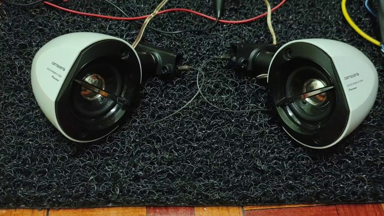 Satellite speaker Carrozzeria TS-STX510 - YouTube