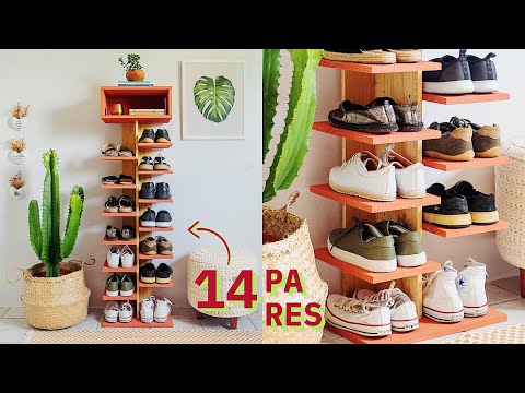 Vídeo: Como fazer uma prateleira para sapatos com as próprias mãos?