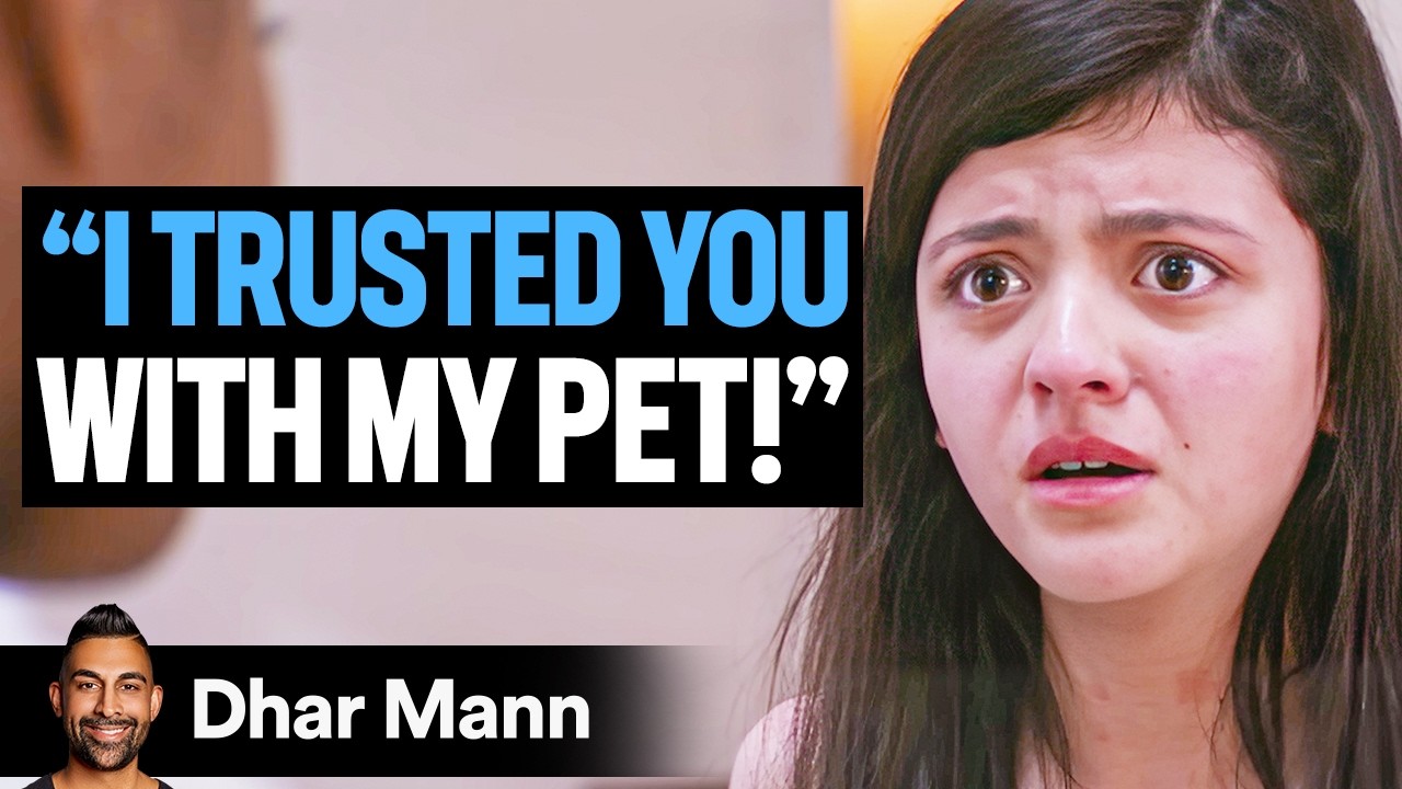 LAZY Girl MISTREATS Friend's PET | Dhar Mann