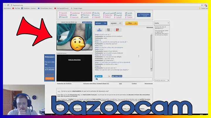 JE PRANK LES INCONNUE SUR BAZOOCAM