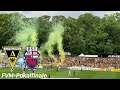 Alemannia aachen vs bonner sc  choreos und pyroshow bei packendem kampf um die dfbpokal teilnahme