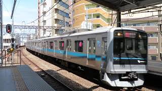 小田急小田原線3000形急行 本厚木駅到着 Odakyu Odawara Line 3000 series EMU